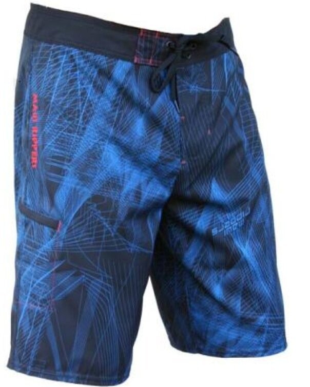 Men's 4 Way Stretch Lazer Blue Boardshort