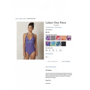 Prana Lahari One Piece Best Aquatic Management Pool Management